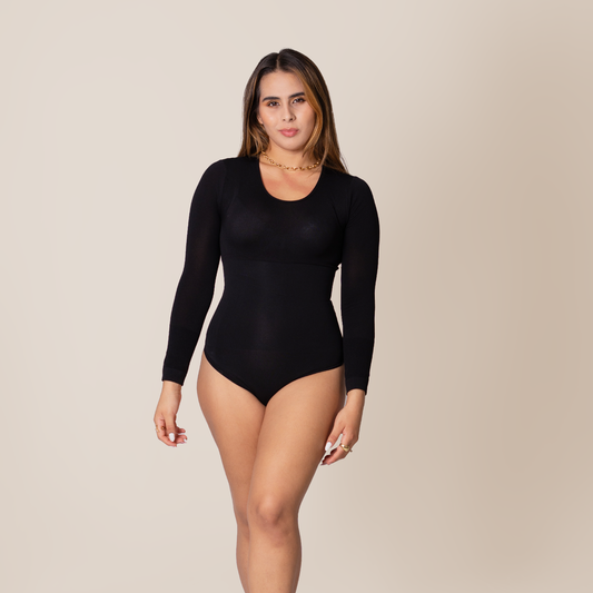 Second Skin Fit Long-Sleeve Body - Ultra Soft & Seamless