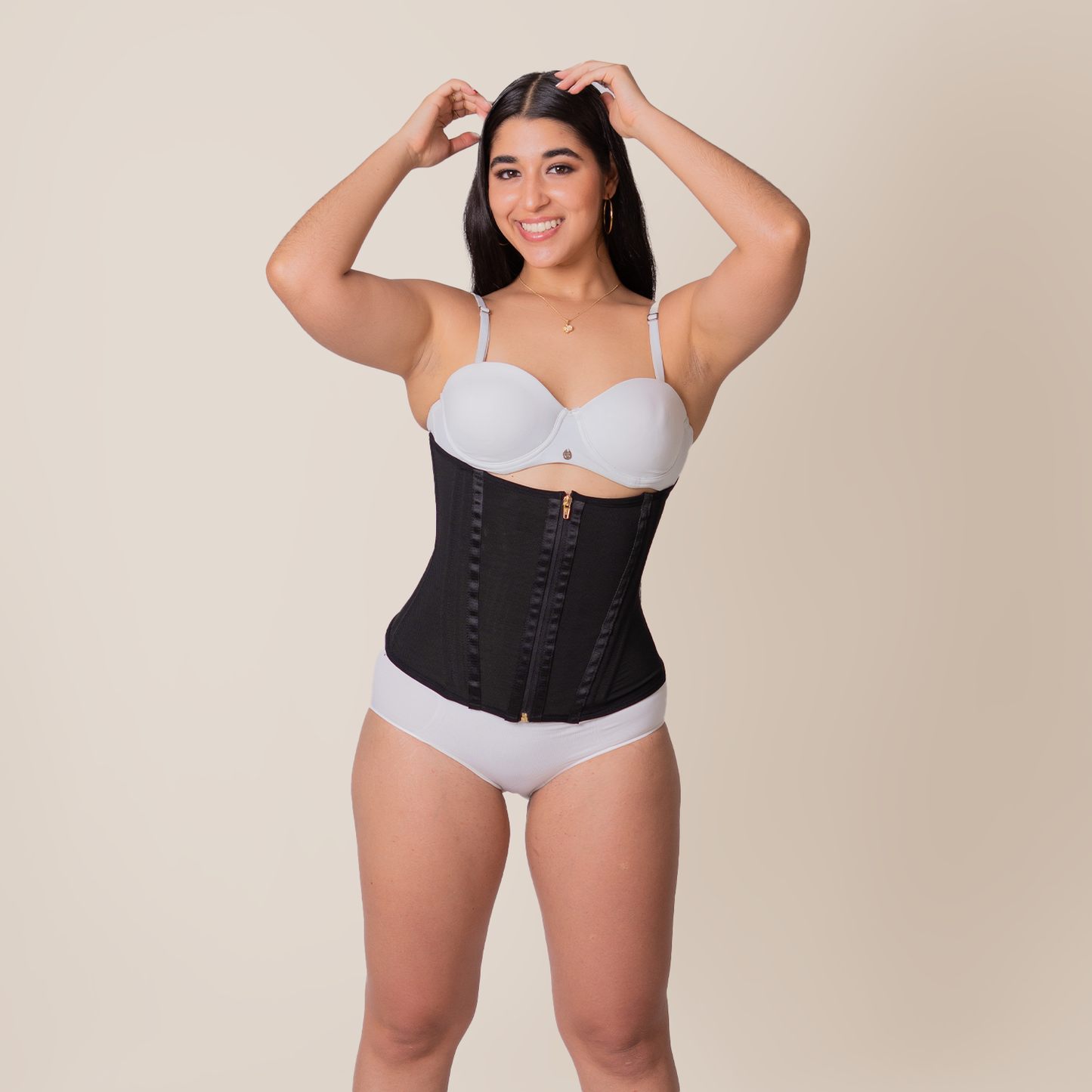 Hourglass Shaper Corset with Double Zipper